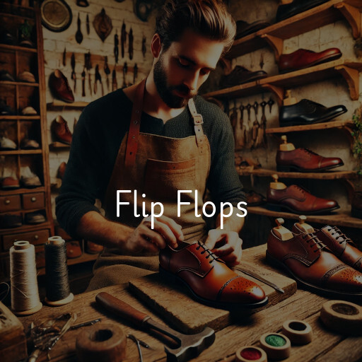 Schuhreparatur in Flip Flops & What Nots