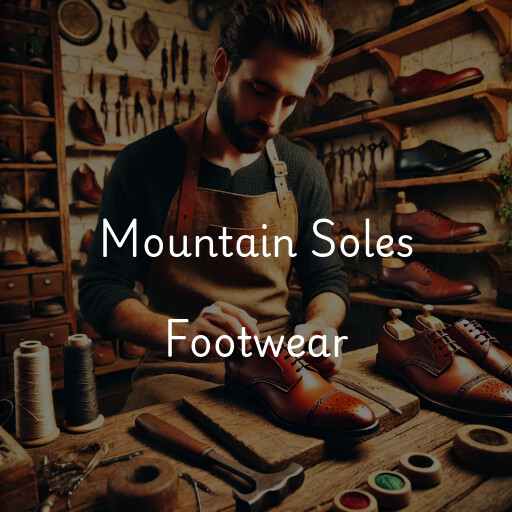 Servizi di riparazione calzature a Mountain Soles Footwear