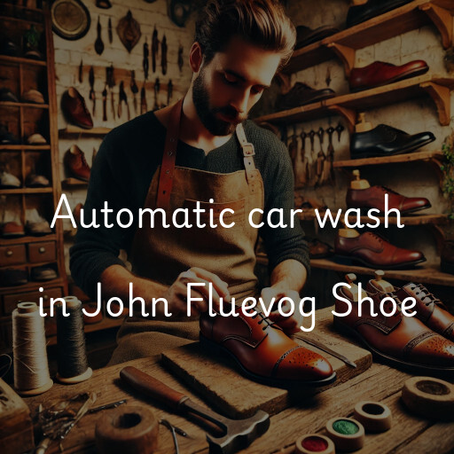 Automatic car wash in John Fluevog Shoe