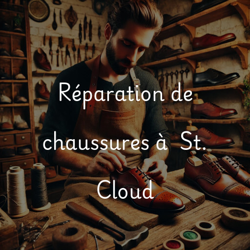 Réparation de chaussures à St. Cloud