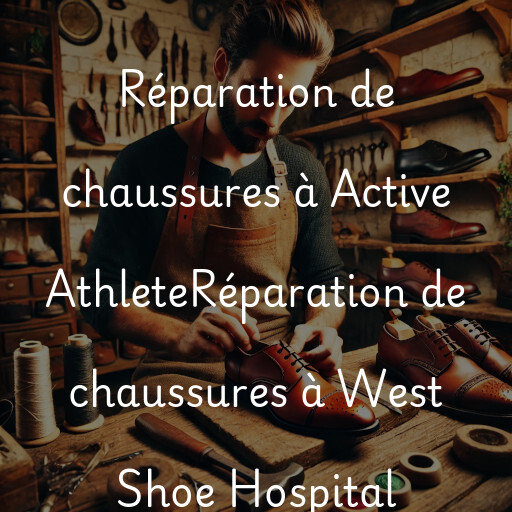 Réparation de chaussures à