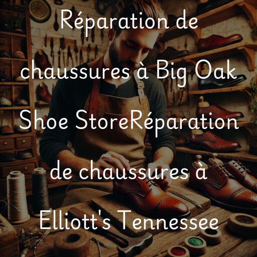 Réparation de chaussures à