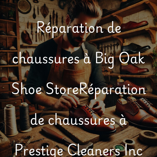 Réparation de chaussures à