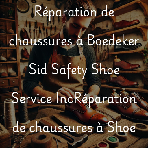Réparation de chaussures à
