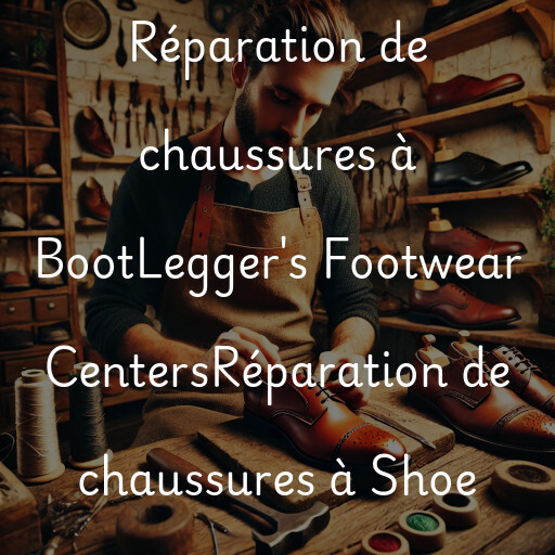 Réparation de chaussures à