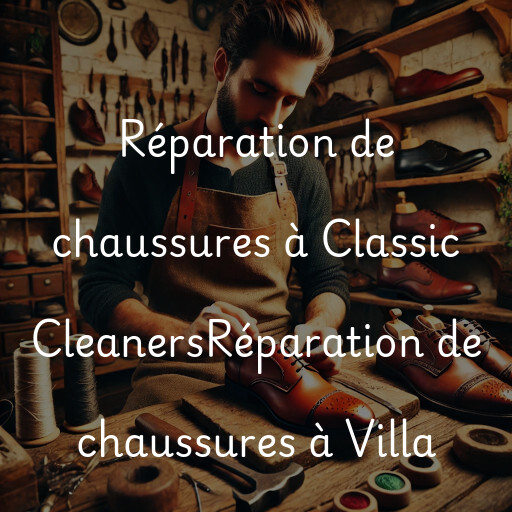 Réparation de chaussures à