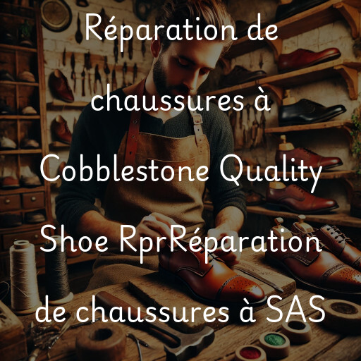 Réparation de chaussures à