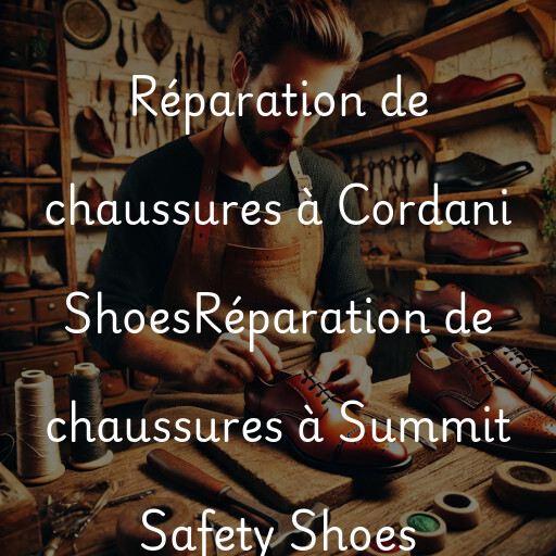 Réparation de chaussures à