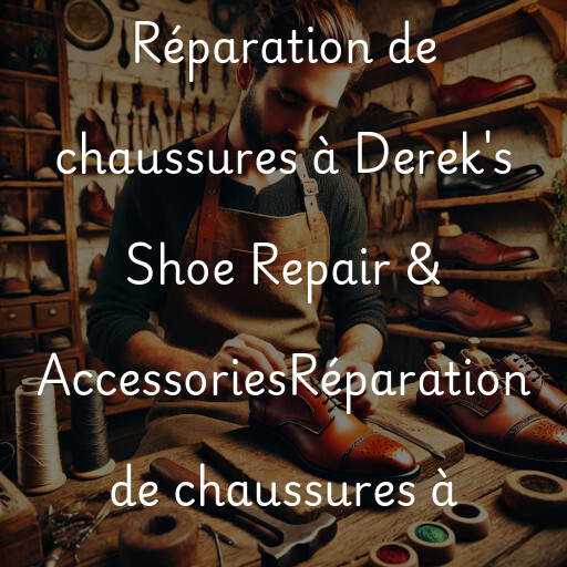 Réparation de chaussures à