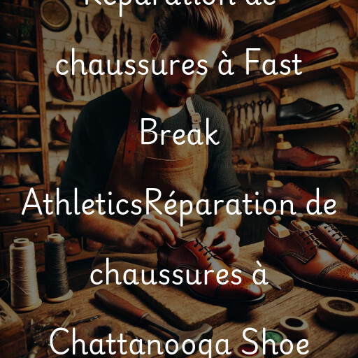 Réparation de chaussures à