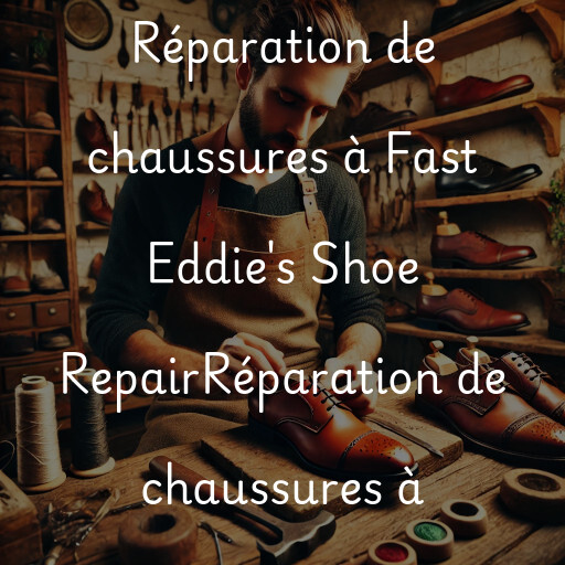Réparation de chaussures à