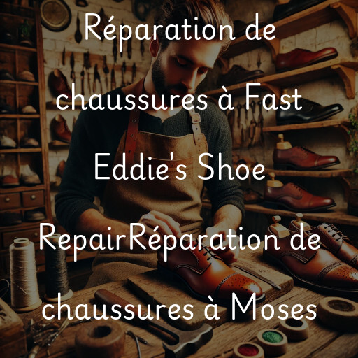 Réparation de chaussures à