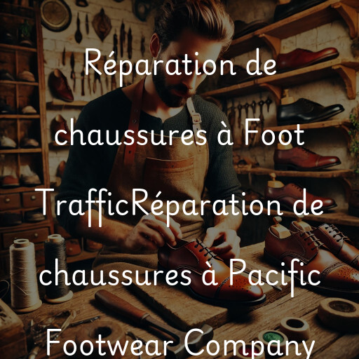 Réparation de chaussures à