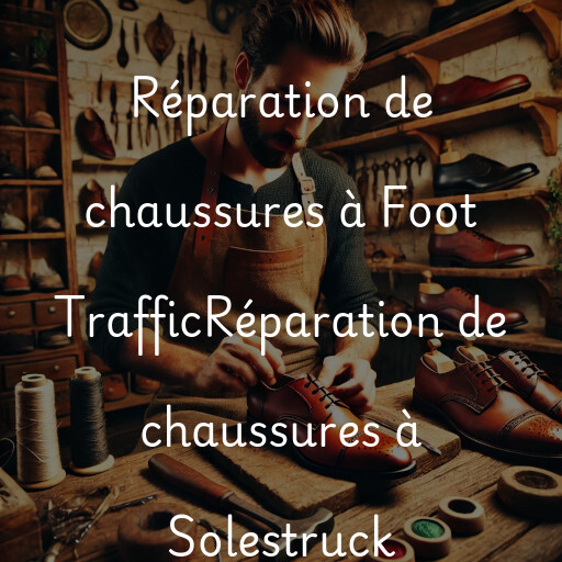 Réparation de chaussures à