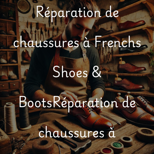 Réparation de chaussures à