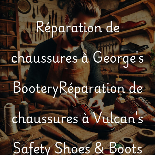 Réparation de chaussures à