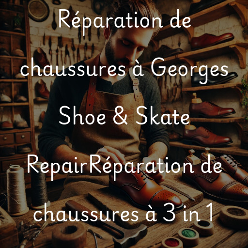 Réparation de chaussures à