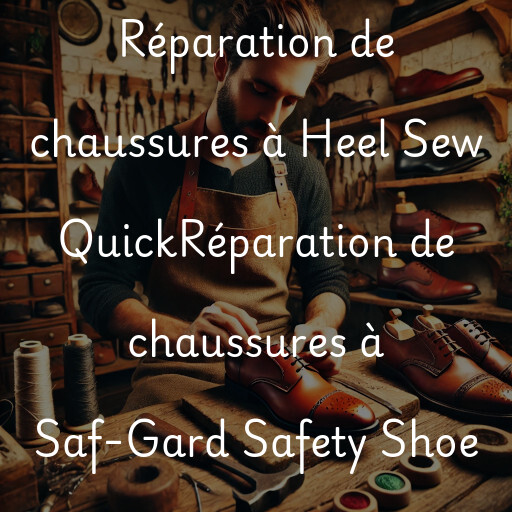 Réparation de chaussures à