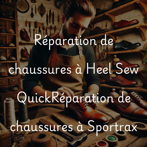 Réparation de chaussures à