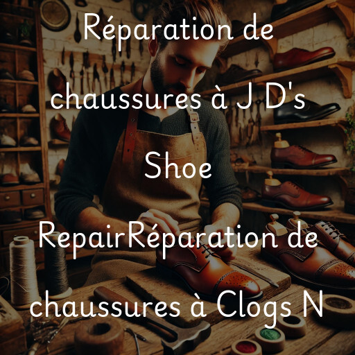 Réparation de chaussures à