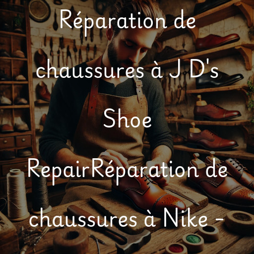 Réparation de chaussures à