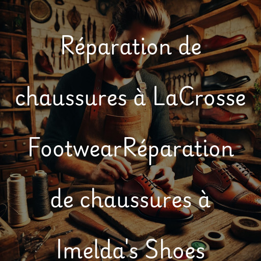 Réparation de chaussures à