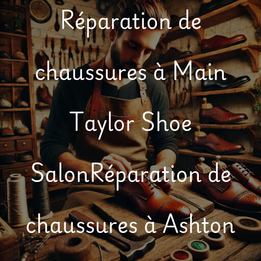 Réparation de chaussures à
