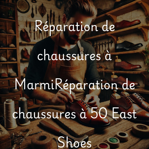 Réparation de chaussures à