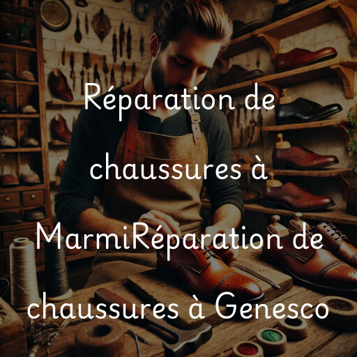 Réparation de chaussures à