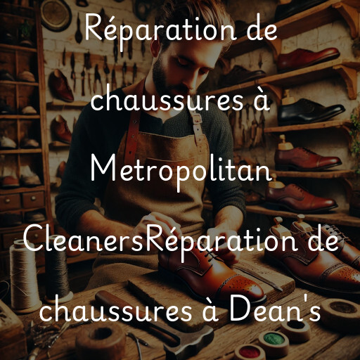 Réparation de chaussures à