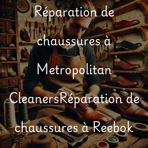 Réparation de chaussures à
