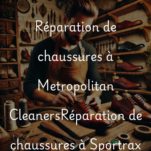 Réparation de chaussures à