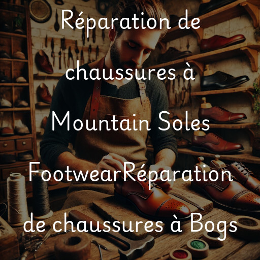 Réparation de chaussures à