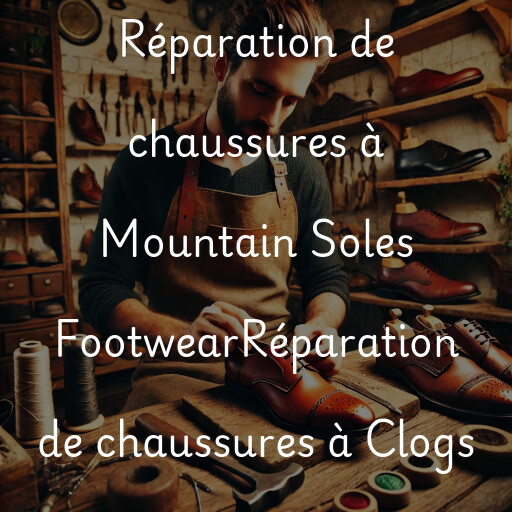 Réparation de chaussures à