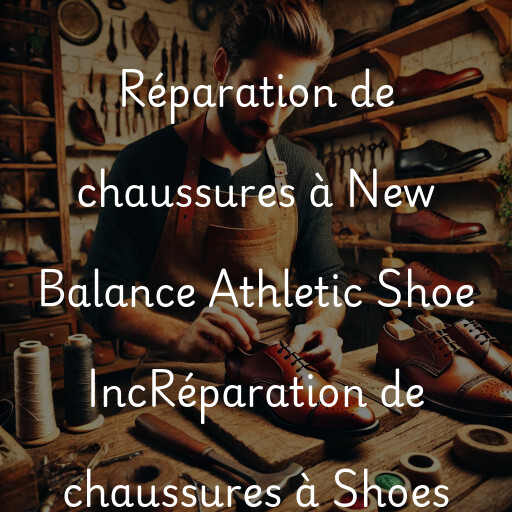 Réparation de chaussures à