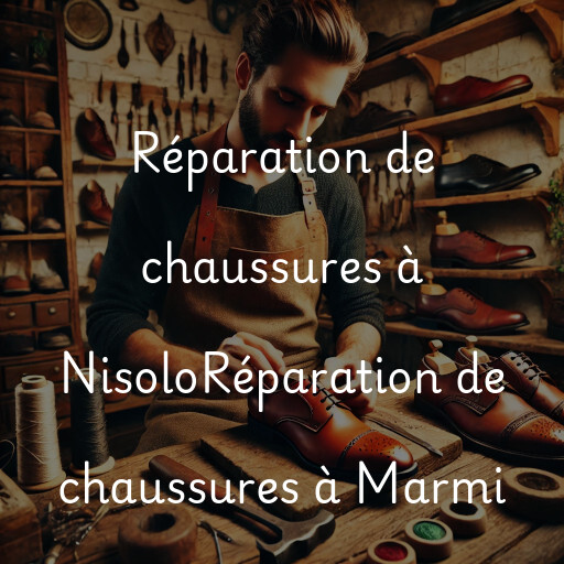 Réparation de chaussures à