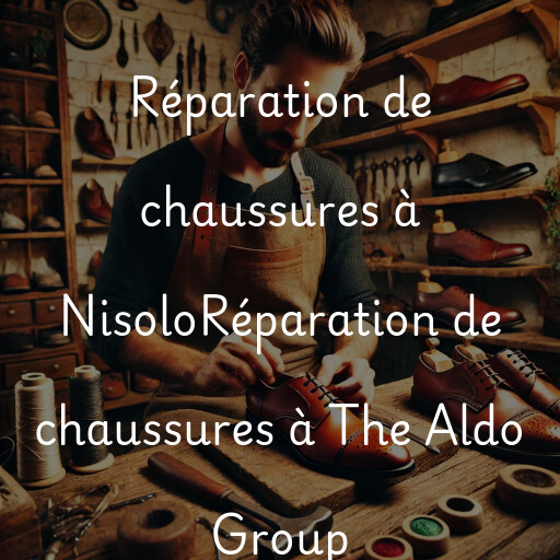 Réparation de chaussures à