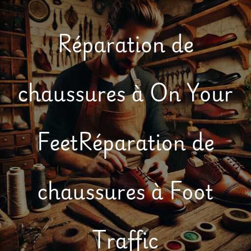 Réparation de chaussures à