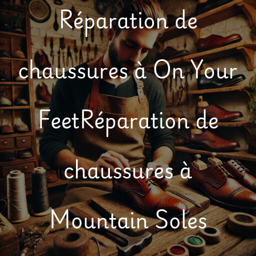 Réparation de chaussures à