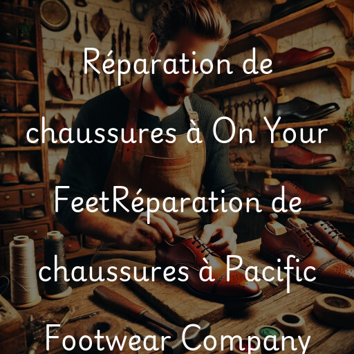 Réparation de chaussures à