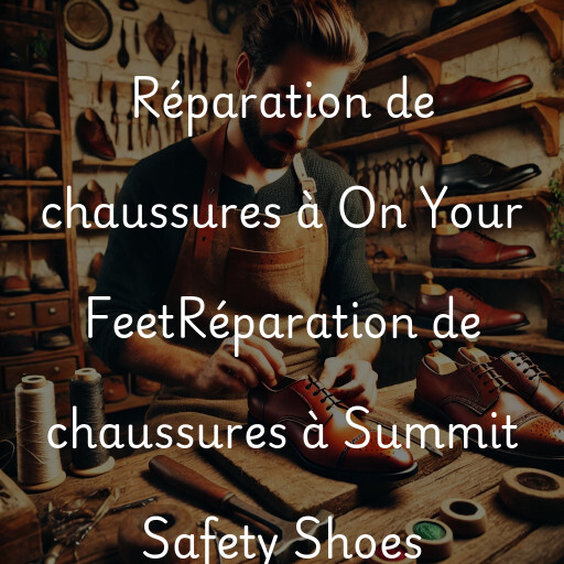Réparation de chaussures à
