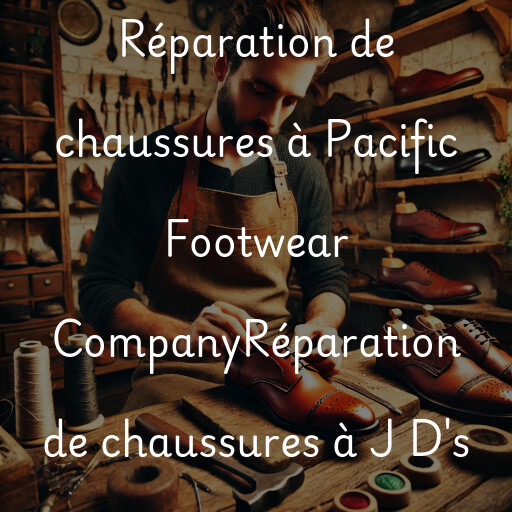 Réparation de chaussures à