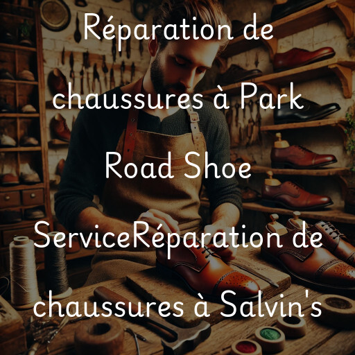 Réparation de chaussures à
