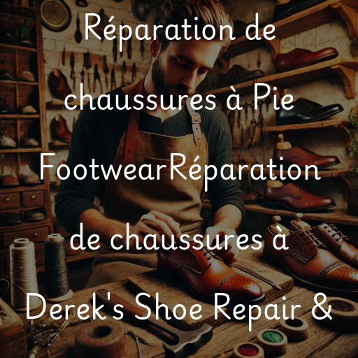 Réparation de chaussures à