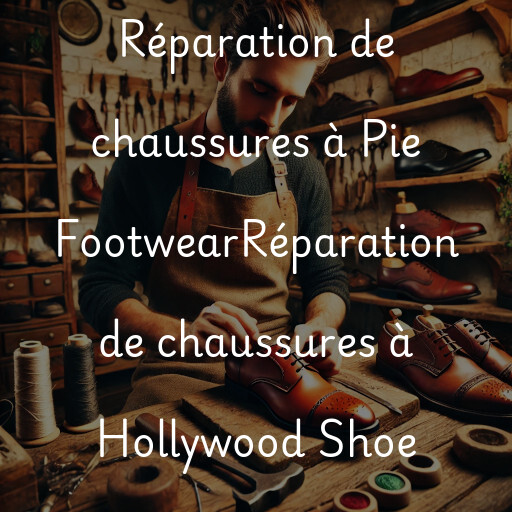 Réparation de chaussures à