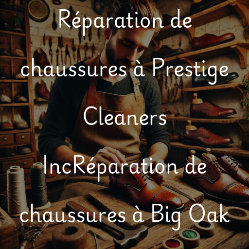 Réparation de chaussures à