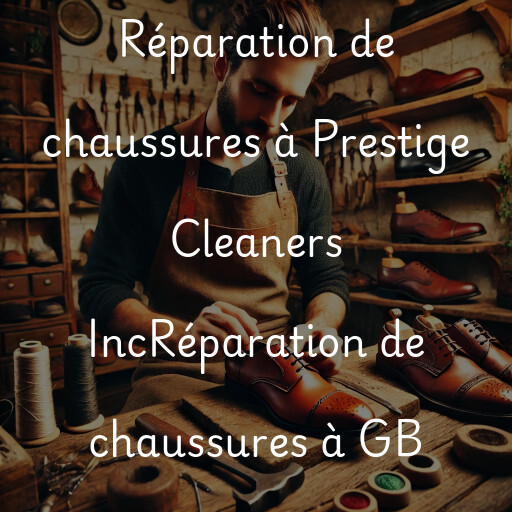 Réparation de chaussures à