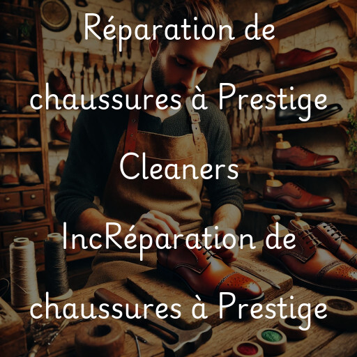 Réparation de chaussures à