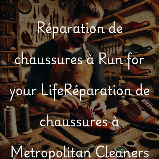 Réparation de chaussures à
