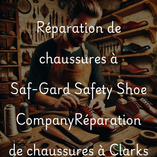 Réparation de chaussures à